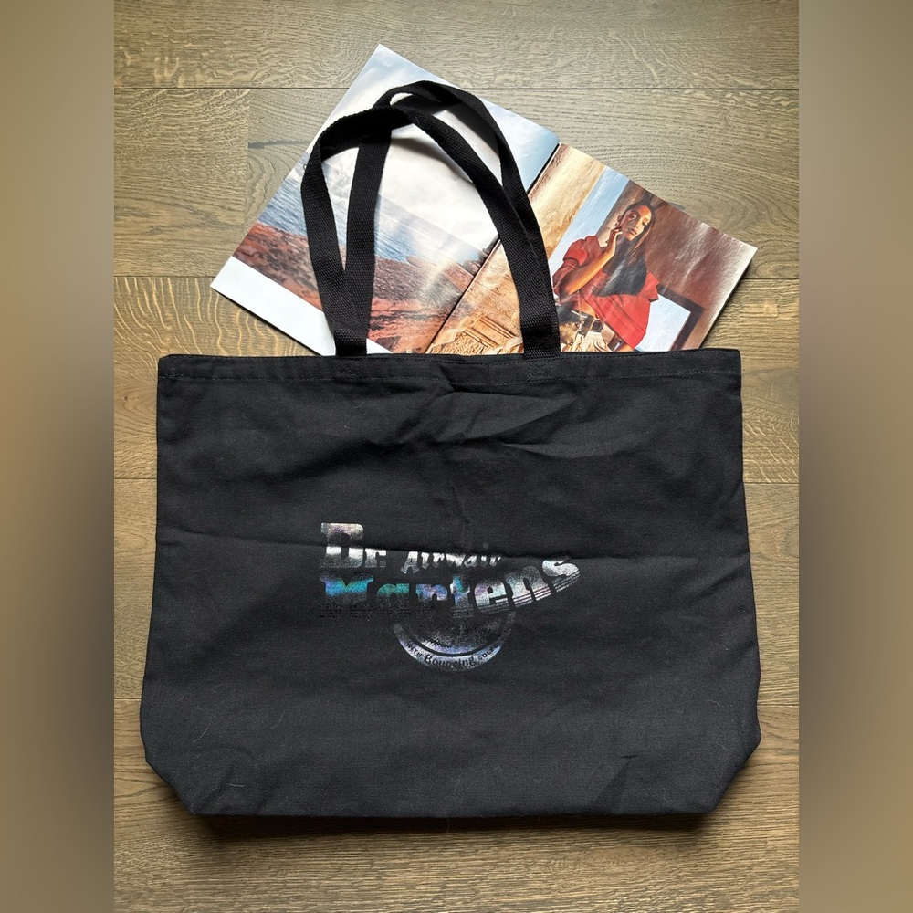 Dr. Martens Canvas Tote Bag In Black